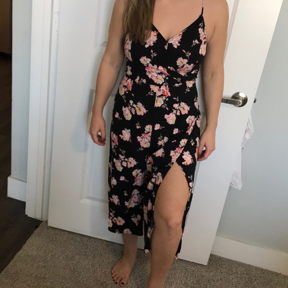 Floral jumpsuit